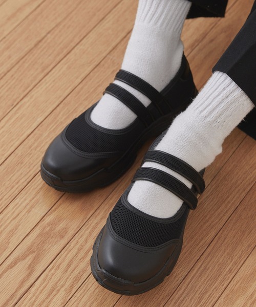 【SALT&CHOCOLATE】★韓国アイドル着用★メリージェーンSNEAKER KHIHO】Pinking Mary Jane Sneakers☆韓国☆24FW☆スニーカー