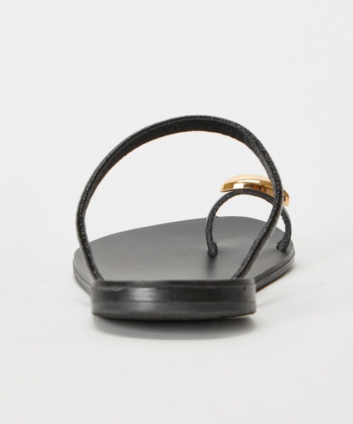 NICOLAS LAINAS（ニコラスライナス）の「【NICOLAS LAINAS(ニコラス ライナス)】 FLAT SANDAL（サンダル・レディース・ブラック・36/37/38）」の5枚目の写真