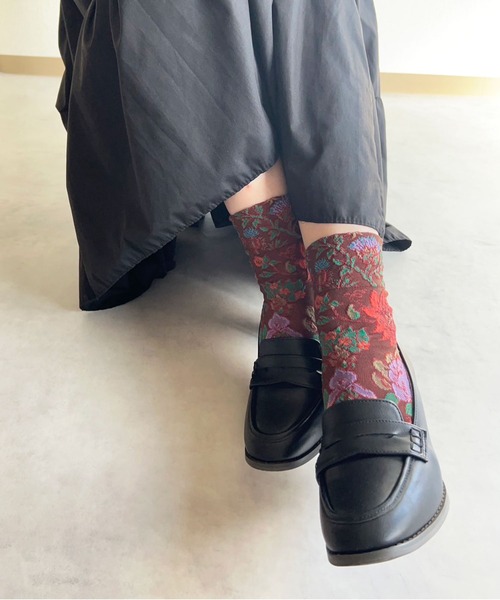lus.（ラスドット）の「lus. コインローファーヒールパンプス（ローファー・レディース・ブラック系その他/ブラック・S/M/L/LL）」の10枚目の写真
