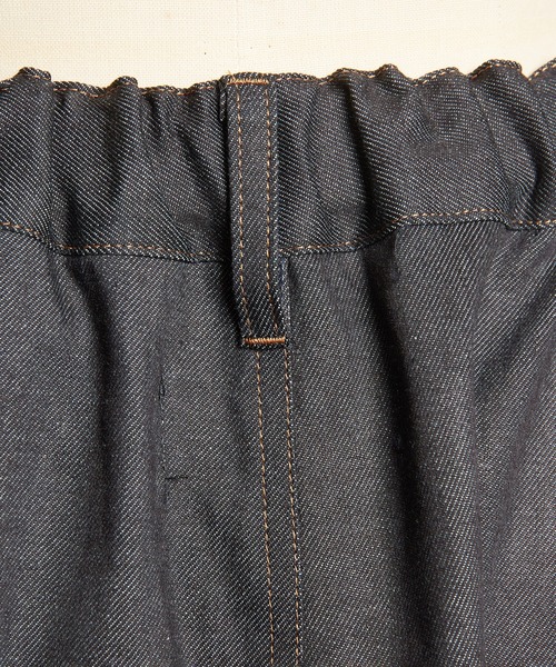 gomme(ゴム)の「8ozデニム バルーンスカート(デニムスカート・レディース・インディゴブルー/ブラック・MEDIUM)」の7枚目の写真