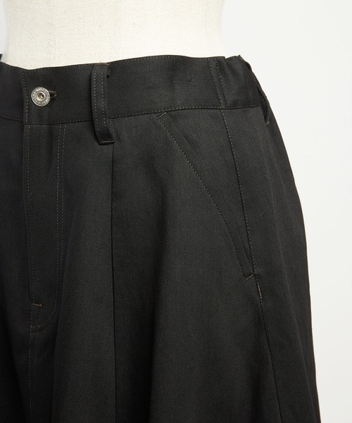 gomme(ゴム)の「8ozデニム バルーンスカート(デニムスカート・レディース・インディゴブルー/ブラック・MEDIUM)」の13枚目の写真