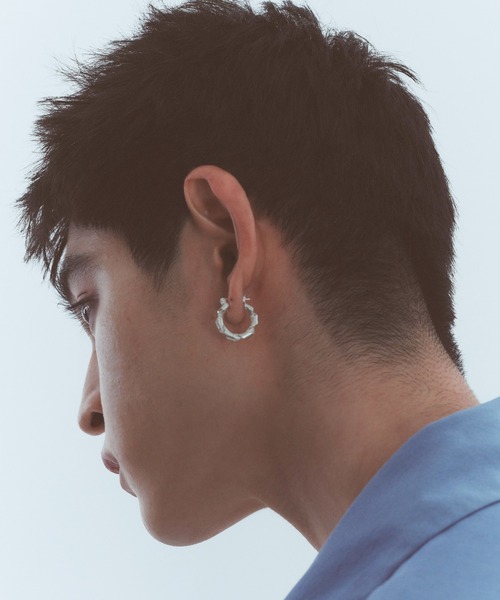 silver925】OPEN Pierce/オープンフープピアス（ピアス（両耳用