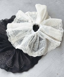 PICCIN（ピッチン）の「刺繍レースビッグシュシュ（シュシュ）」