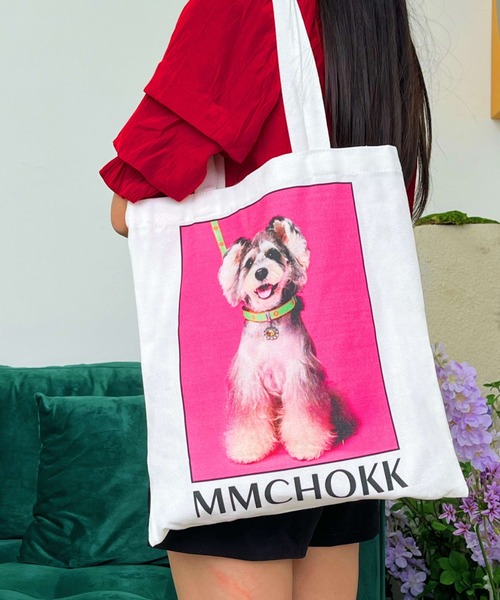 MMCHOKK(エムエムチョック)の「MMCHOKK LOOK キャンバスバッグ(エコバッグ/サブバッグ・レディース・その他1/その他2/その他3/その他5/その他4/その他7/その他6/その他8/その他9/その他11/その他12/その他13/その他10・FREE)」の4枚目の写真