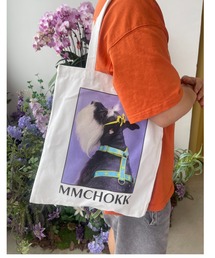 MMCHOKK（エムエムチョック）の「MMCHOKK LOOK キャンバスバッグ（エコバッグ/サブバッグ）」