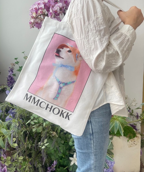 MMCHOKK(エムエムチョック)の「MMCHOKK LOOK キャンバスバッグ(エコバッグ/サブバッグ・レディース・その他1/その他2/その他3/その他5/その他4/その他7/その他6/その他8/その他9/その他11/その他12/その他13/その他10・FREE)」の9枚目の写真