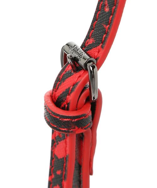 Vivienne Westwood(ヴィヴィアンウエストウッド)の「HANDBAG (SAFFIANO TARTAN)(ハンドバッグ・レディース・レッド/ブルー・FREE)」の3枚目の写真