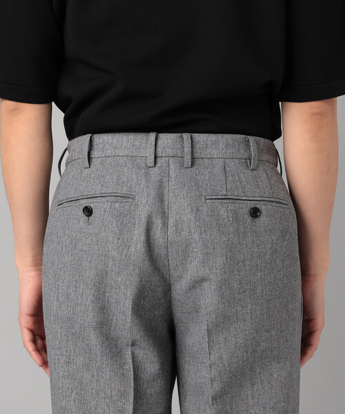 COMME CA MEN(コムサメン)の「【セットアップ対応】高通気杢カラミドビーストレッチ テーパードパンツ(スラックス・メンズ・グレー/ネイビー・S/L/M)」の16枚目の写真
