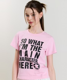 ★LUVISTRUE★SM MAIN CHARACTER TEE(WHITE)★正規品/直送料込 寄 Tee