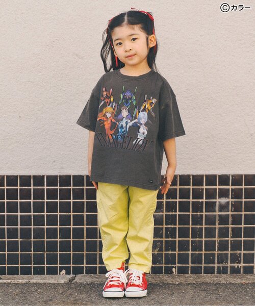 F.O.KIDS（エフオーキッズ）の「【エヴァンゲリオン】グラフィックTシャツA（キッズ）（Tシャツ/カットソー・キッズ・オフホワイト/ブラック・100/110/120/130/140）」の11枚目の写真