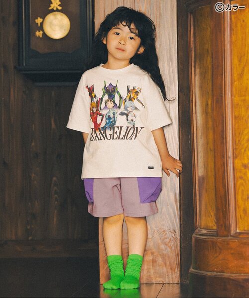 F.O.KIDS（エフオーキッズ）の「【エヴァンゲリオン】グラフィックTシャツA（キッズ）（Tシャツ/カットソー・キッズ・オフホワイト/ブラック・100/110/120/130/140）」の13枚目の写真