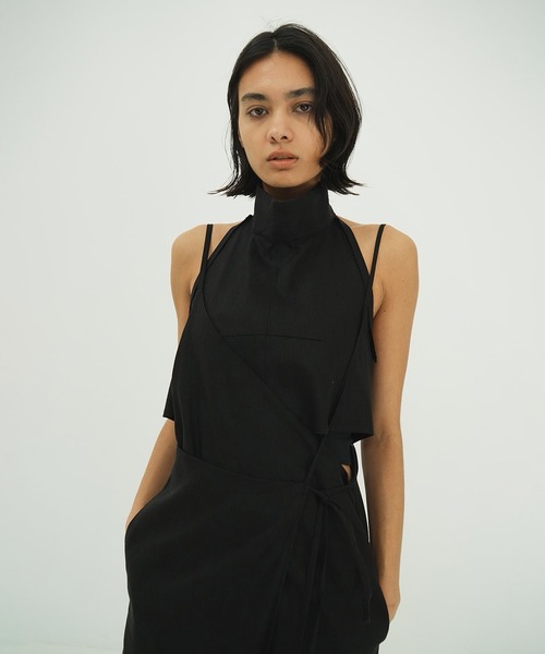 トップス CLANE HALTER HIGH NECK CAMISOLE TOPS セール】HALTER HIGH NECK CAMISOLE TOPS（シャツ/ブラウス