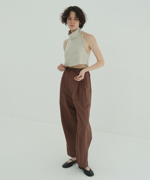 トップス CLANE HALTER HIGH NECK CAMISOLE TOPS CLANE HALTER HIGH NECK CAMISOLE TOPS