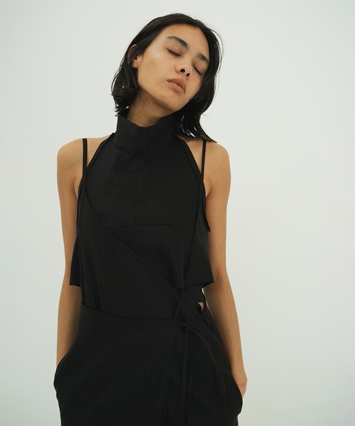 トップス CLANE HALTER HIGH NECK CAMISOLE TOPS セール】HALTER HIGH NECK CAMISOLE TOPS（シャツ/ブラウス