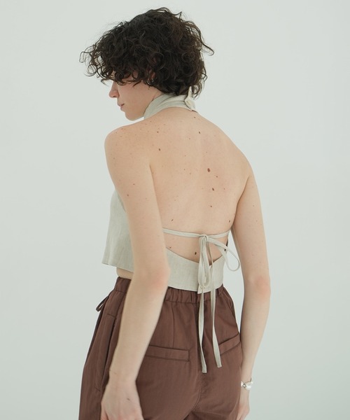 トップス CLANE HALTER HIGH NECK CAMISOLE TOPS HALTER HIGH NECK CAMISOLE TOPS（シャツ/ブラウス）｜CLANE