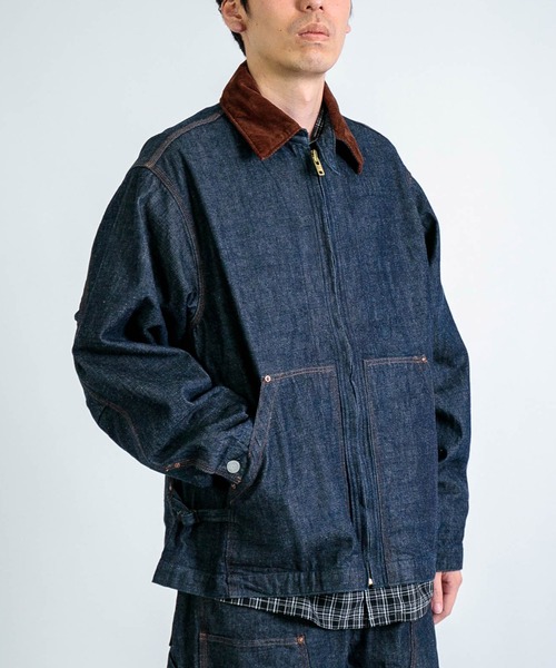 SPELLBOUND（スペルバウンド）の「[ SPELLBOUND / スペルバウンド ] 10ozデニム ワークジャケット（デニムジャケット・メンズ・ワンウォッシュ・3/2/4）」の18枚目の写真