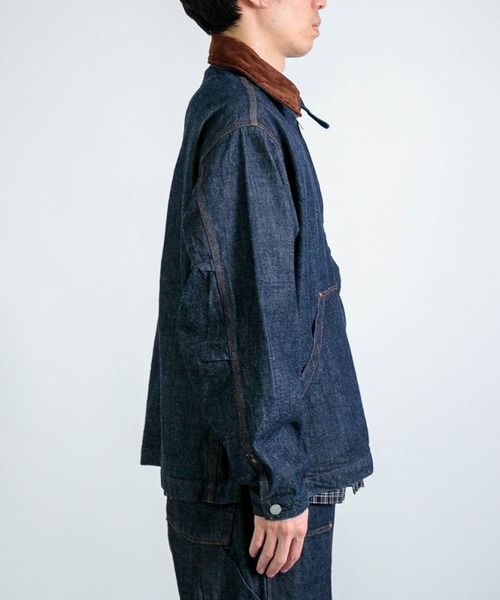 SPELLBOUND（スペルバウンド）の「[ SPELLBOUND / スペルバウンド ] 10ozデニム ワークジャケット（デニムジャケット・メンズ・ワンウォッシュ・3/2/4）」の3枚目の写真