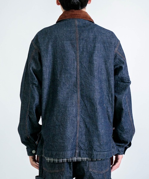SPELLBOUND（スペルバウンド）の「[ SPELLBOUND / スペルバウンド ] 10ozデニム ワークジャケット（デニムジャケット・メンズ・ワンウォッシュ・3/2/4）」の4枚目の写真