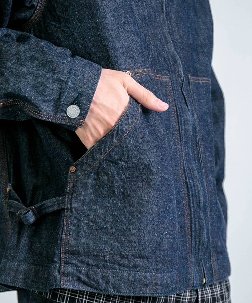 SPELLBOUND（スペルバウンド）の「[ SPELLBOUND / スペルバウンド ] 10ozデニム ワークジャケット（デニムジャケット・メンズ・ワンウォッシュ・3/2/4）」の6枚目の写真