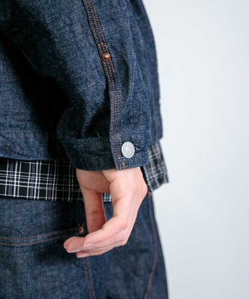 SPELLBOUND（スペルバウンド）の「[ SPELLBOUND / スペルバウンド ] 10ozデニム ワークジャケット（デニムジャケット・メンズ・ワンウォッシュ・3/2/4）」の7枚目の写真