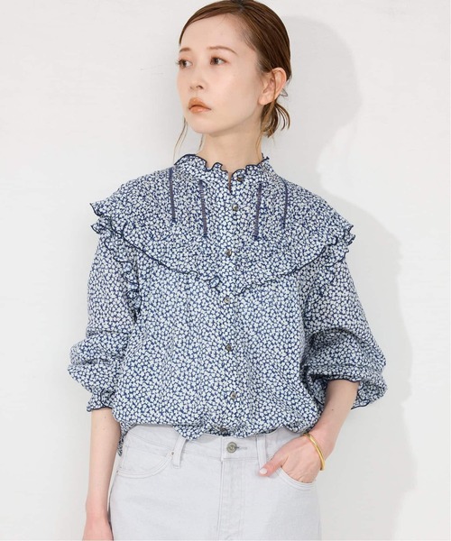 WEB限定/追加2》フリルピンタックブラウス（シャツ/ブラウス