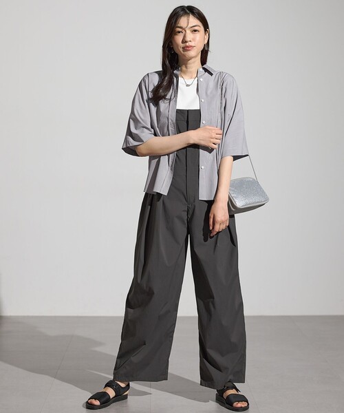 セール】【南明奈さんコラボ】撥水サロペット（サロペット