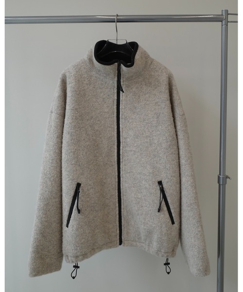 TODAYFUL（トゥデイフル）の「TODAYFUL Wool Boa Zip Jacket（その他アウター・レディース・グレー/オフホワイト・36/38）」の11枚目の写真