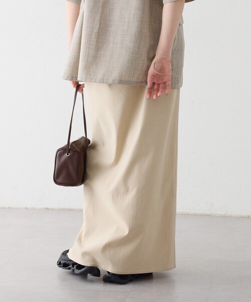 Omekashi（オメカシ）の「2WAYスリットスカート（スカート・レディース・ボルドー/ブラック/ベージュ/バーガンディー・38/36）」の5枚目の写真