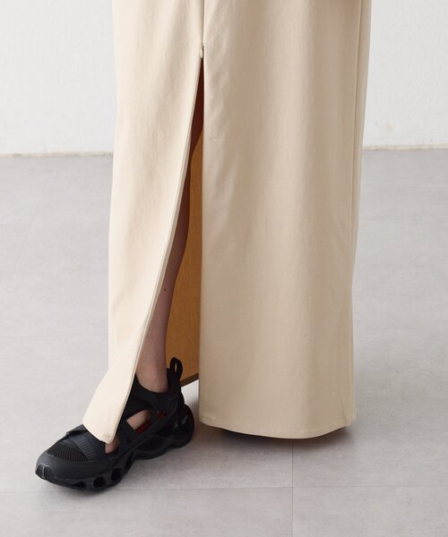 Omekashi（オメカシ）の「2WAYスリットスカート（スカート・レディース・ボルドー/ブラック/ベージュ/バーガンディー・38/36）」の14枚目の写真