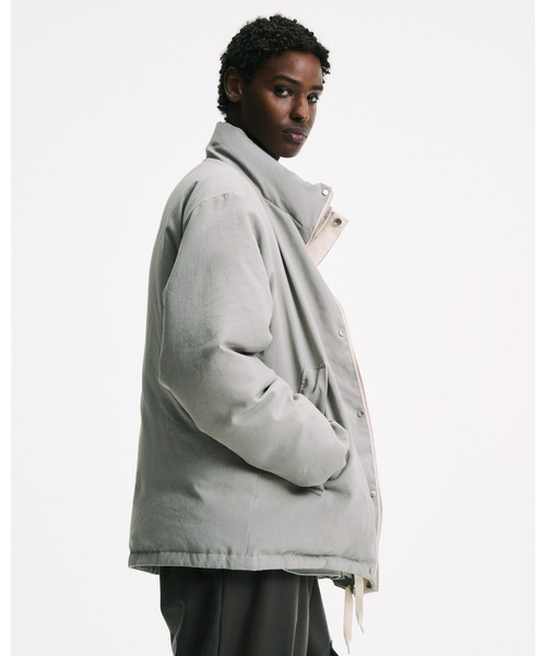 SOPHNET.(ソフネット)の「HOLLOW TUSSAH DOWN JACKET(ダウンジャケット/コート・メンズ・ブラック/セージグリーン・2/3/1/4)」の4枚目の写真