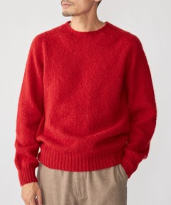HIGH TWISTED COTTON KNIT PULLOVER ハイ ツイスト コットン ニット