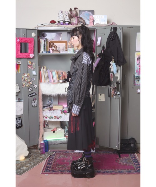 rurumu:（ルルムウ）の「rurumu:/ルルムウ/belted pleats rolled long