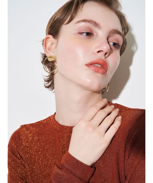 ELENDEEK(エレンディーク)の「サークル2WAYピアス(ピアス(両耳用)・レディース・シルバー/ゴールド・FREE)」の14枚目の写真