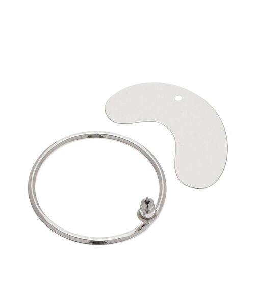 ELENDEEK(エレンディーク)の「サークル2WAYピアス(ピアス(両耳用)・レディース・シルバー/ゴールド・FREE)」の4枚目の写真