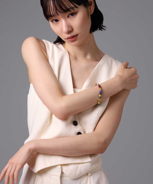 LION HEART（ライオンハート）の「LION HEART × SunKu コラボブレスレット/2025年モデル（ブレスレット・メンズ・グリーン/ホワイト/マルチ/ブラック/アンティークシルバー・ONE SIZE）」の16枚目の写真