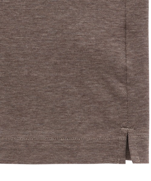 TOKYO SHIRTS（トウキョウシャツ）の「ビズポロ ホリゾンタルワイド コットン 半袖ポロシャツ（ポロシャツ・メンズ・ブラウン・L/XL/LL/M/S）」の5枚目の写真