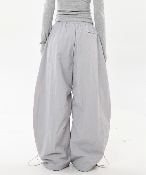 Ressaca（レサーカ）の「刺繍レタリングロゴワイドパンツ（その他パンツ・レディース・ネイビー/グレー・M）」の7枚目の写真