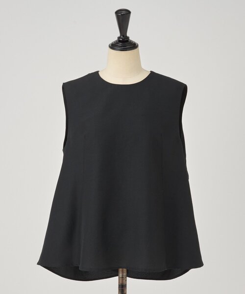 LIVETART（リヴェタート）の「前後リボンノースリブラウス（シャツ/ブラウス・レディース・ブラック・FREE）」の8枚目の写真