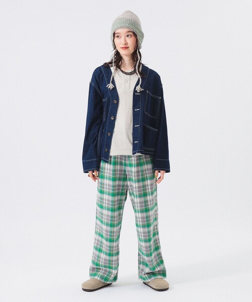 BEAMS BOY(ビームスボーイ)の「【2/5再値下げ】デニム エンジニア ジャケット(デニムジャケット・レディース・ブラック/インディゴブルー・1/2)」の16枚目の写真