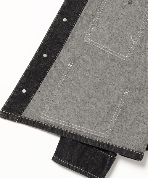 BEAMS BOY(ビームスボーイ)の「【2/5再値下げ】デニム エンジニア ジャケット(デニムジャケット・レディース・ブラック/インディゴブルー・1/2)」の19枚目の写真