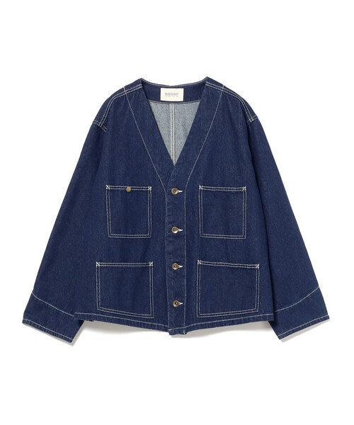 BEAMS BOY(ビームスボーイ)の「【2/5再値下げ】デニム エンジニア ジャケット(デニムジャケット・レディース・ブラック/インディゴブルー・1/2)」の22枚目の写真