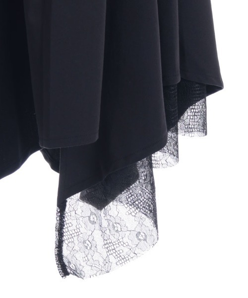 axes femme POETIQUE（アクシーズファムポエティック）の「ベルト付イレヘムロングスカート（スカート・レディース・ブラック/その他1/ネイビー・MEDIUM）」の21枚目の写真