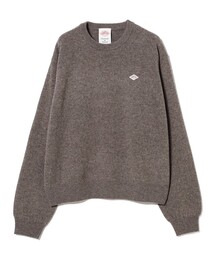 DANTON | DANTON / WOMEN'S LAMBSWOOL CREW NECK KNIT PULLOVER(ニット/セーター)