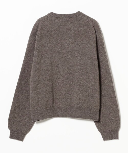 DANTON（ダントン）の「DANTON / WOMEN'S LAMBSWOOL CREW NECK KNIT PULLOVER（ニット/セーター・レディース・レッド/オフホワイト/ピンク/サックスブルー/カーキ・36）」の19枚目の写真