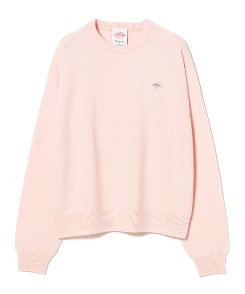 DANTON（ダントン）の「DANTON / WOMEN'S LAMBSWOOL CREW NECK KNIT PULLOVER（ニット/セーター・レディース・レッド/オフホワイト/ピンク/サックスブルー/カーキ・36）」の21枚目の写真