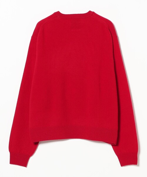 DANTON / WOMEN'S LAMBSWOOL CREW NECK KNIT PULLOVER（ニット
