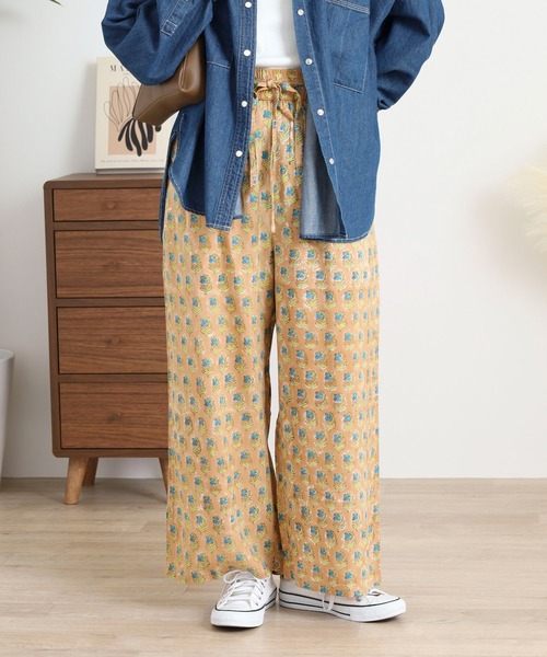 MOTO(モト)の「レーヨンパンツ(その他パンツ・レディース・ブラウン/グレー/オレンジ/ピンク・FREE)」の19枚目の写真
