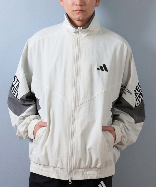 ANTIMID ナイロンジャケット　ホワイト　M セール】adidas/アディダス M WORD ウーブンジャケットジャケット
