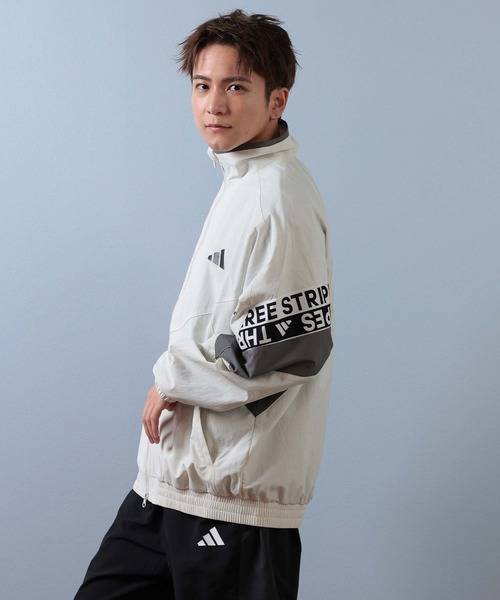 adidas アディダス　ウーブン　ナイロン　トラックジャケット　セットアップ adidas ナイロンジャケット adidas/アディダス M WORD ウーブン