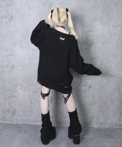 amilige トップス Amilige×ちいめろコラボセーラーZIPトップス– A AM STUDIO